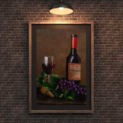 At the Vineyard - Canvas Print