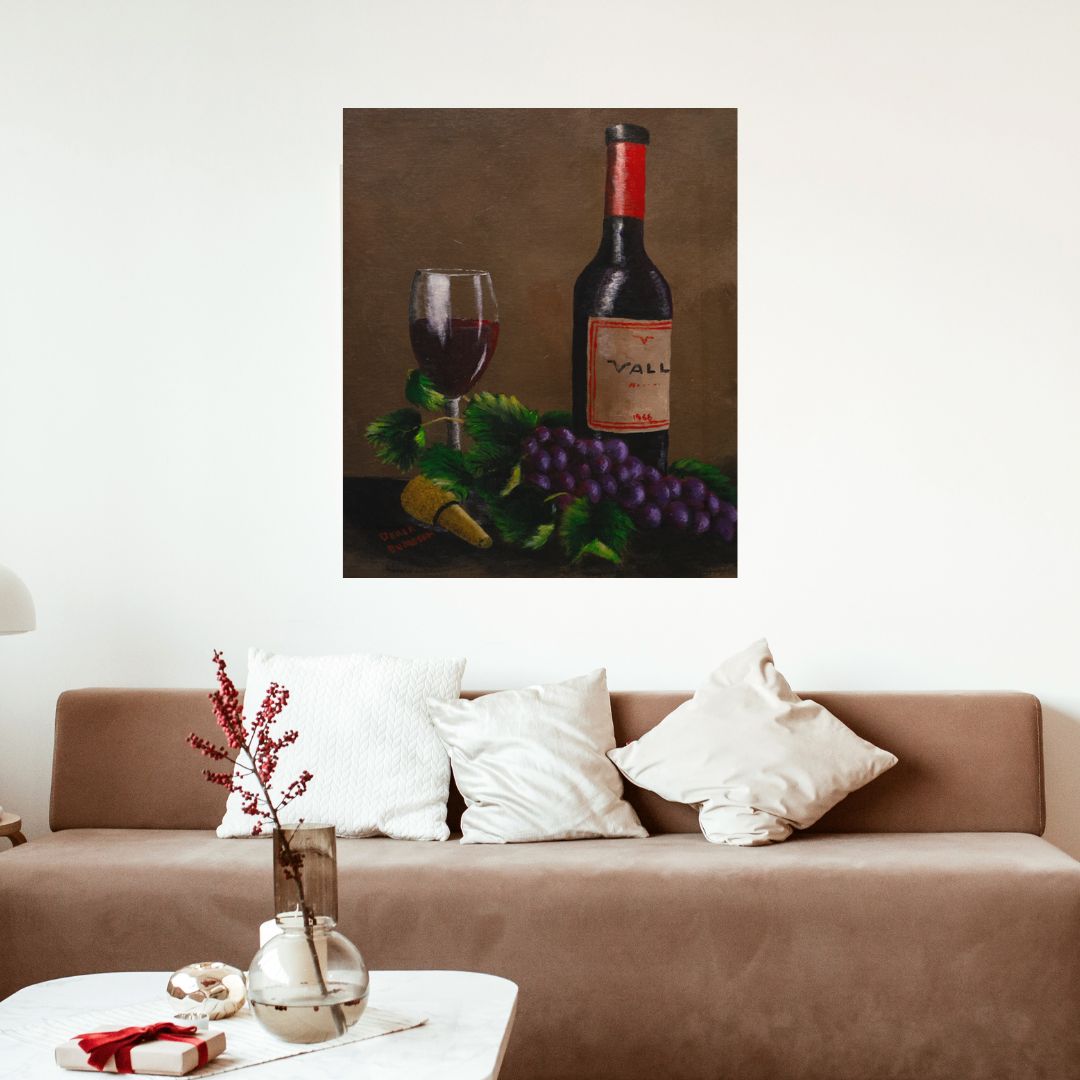 At the Vineyard - Canvas Print