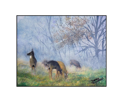 Deer in the Mist - prints