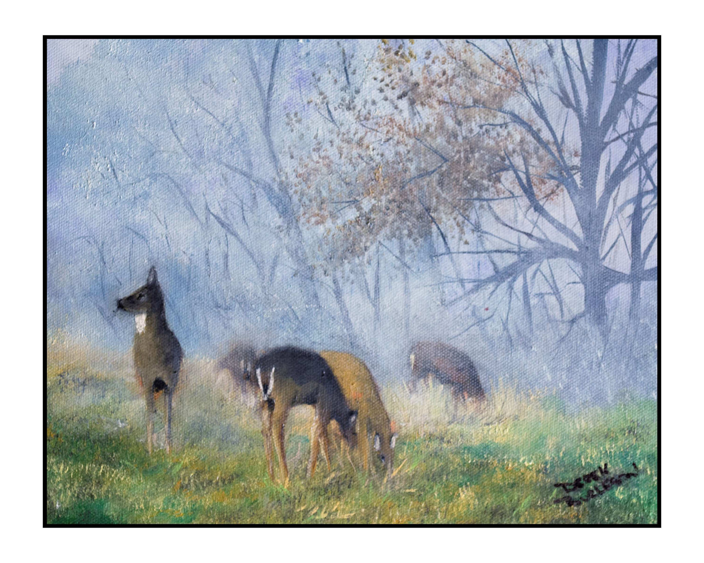 Deer in the Mist - prints