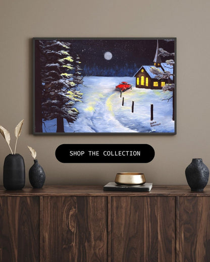 The Light Series - Evening Services - Canvas Print