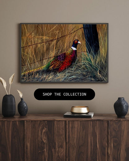 Fall Pheasant - Canvas Print
