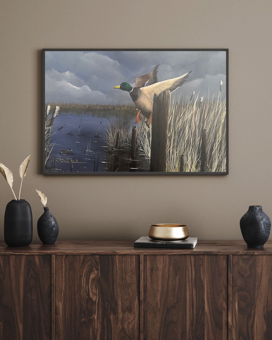 Flying Mallard - prints