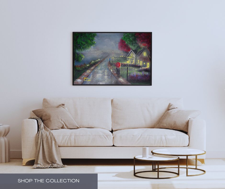 The Light Series - In the Rain - Canvas Print