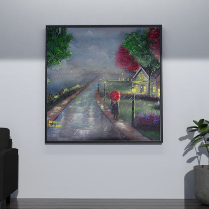 The Light Series - In the Rain - Canvas Print