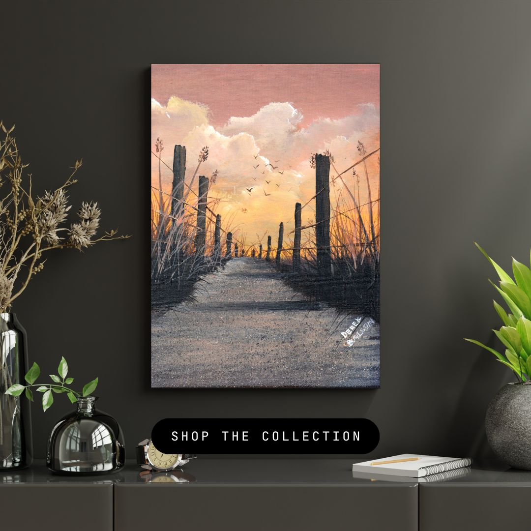 Kansas Evening Wheatfield- Canvas Print