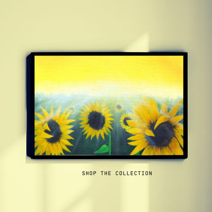 Field of Sunflowers - Canvas Print
