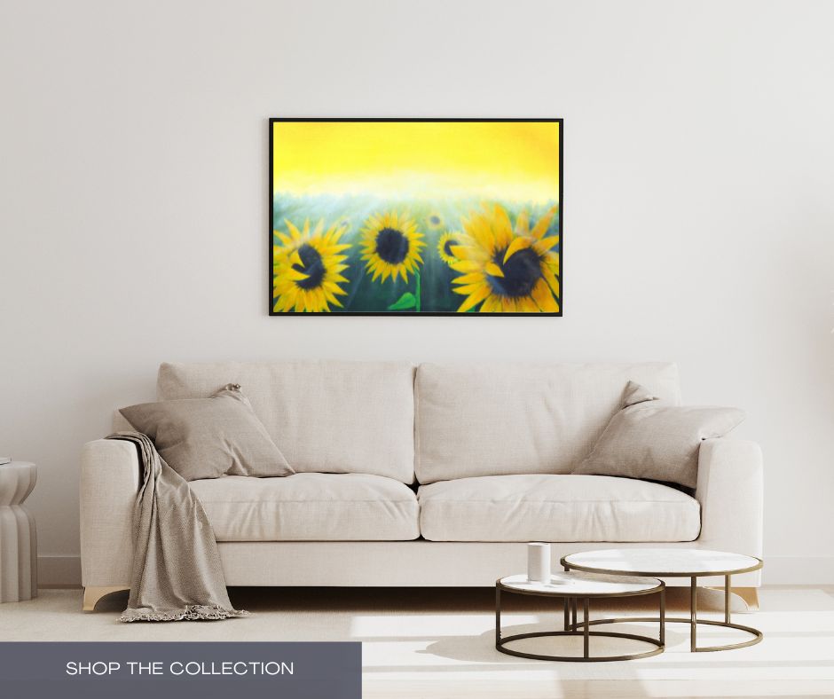 Field of Sunflowers - Canvas Print